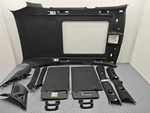 Genuine Bmw X5 F15 F85 Complete Black Headliner Trim Pillar Sun Visor Light Set. Fixed Price $392.17.