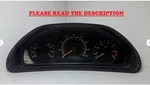 00-03 Mercedes CLK320 CLK430 W208 Speedometer Instrument Cluster A2085403111 Oem. Fixed Price $179.99.