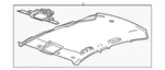 Genuine Gm Light Platinum Headliner 23337238. Fixed Price $482.61.