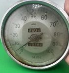 Mg Td Jaeger Speedometer Gauge # X65022/25 Untested. Fixed Price $395.95.