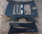 2007-2009 Mercedes W211 E63 Amg Alcantara Interior Headliner Trim Panels Black. Fixed Price $1499.99.