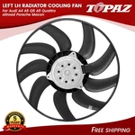 Left Lh Radiator Cooling Fan Fits Audi A4 A5 Q5 Quattro Allroad Porsche Macan. Fixed Price $47.75.