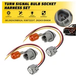 2PCS Headlight Turn Signal Bulb Socket Harness For Nissan Rogue Altima 2008-2020. Fixed Price $14.99.