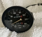1970 Fiat 124 Spider Veglia Borletti Speedometer With Bracket. Fixed Price $40.00.