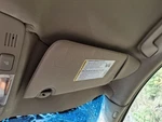 2007 Buick Lucerne Tan Passenger Right Sun Visor With Illumination Used Oem. Fixed Price $80.70.