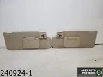 Oem 2007-2014 Ford Edge 3.5L Left Right Sun Visor Pair Illuminated W/ Garage. Fixed Price $59.99.
