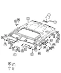 Genuine Mopar Z-axis Clip 68045964AA. Fixed Price $6.59.