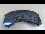 2000-2002 Chevy Silverado 1500 2500 3500 Speedometer Gauges Cluster Mph At. Fixed Price $58.99.