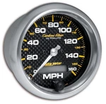 Autometer 4789 Carbon Fiber Elect Programmable Speedometer Gauge 160MPH 3-3/8". Fixed Price $262.00.