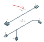 New Audi A6 4A C8 Roof Wiring Harness 4K0971100D 4K0-971-100-D. Fixed Price $47.80.