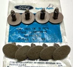 Genuine Ford Rear Headliner Push Pins / Clips Nos F58Z-1650980-A. Fixed Price $15.96.