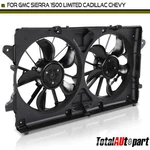 Dual Radiator Fan Assembly W/ Brushless Motor For Chevy Tahoe 21-15 Gmc Yukon. Fixed Price $276.78.