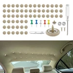 Lecctso 60PCS Headliner Repair Kit, Pins, Auto Roof One Size, Beige. Fixed Price $14.13.
