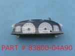 01 02 03 Toyota Tacoma Mph A/t Instrument Speedometer Cluster 83800-04A90. Fixed Price $145.00.