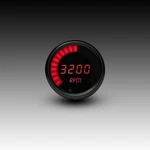 Intellitronix Led Digital Bargraph Memory Tachometer - Black Bezel Red M9001R. Fixed Price $172.58.