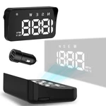 Heads Up For Cars Windshield, Hud Display, Plug & Usb, Mph/k.... Fixed Price $24.99.