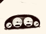 01-02 Chrysler Town Country Speedometer Head Instrument Cluster Gauges P2186. Fixed Price $120.00.