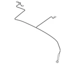 Genuine Mazda Headliner Wiring Harness BGW7-67-100B. Fixed Price $9.40.