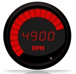 Intellitronix M9001R Led Digital/bargraph Memory Tachometer 3-3/8" Black Red. Fixed Price $144.84.