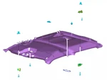 Genuine Ford Headlining Roof HL3Z-1651944-HA. Fixed Price $536.89.