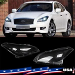 Headlight Headlamp Lens Shell Cover Clear For Infiniti M25 M35H M37 M56 2011-13. Fixed Price $152.94.