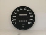 Speedometer Dial Face Plate 220KMH Smiths Fits Rover 3500 SRM6500/01 (625). Fixed Price $17.54.