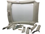 16-20 Tesla Model Set Of Ceiling Headliner Sunvisor Upper + B C-pillar. Fixed Price $854.66.