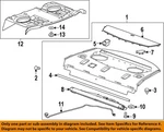 Gm Oem 10-26 Ats Roof Interior Trim-headliner Washer 15717626. Fixed Price $10.90.