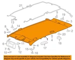 Gm Oem 18-23 Equinox Roof Interior Trim-headliner 84489858. Fixed Price $1373.84.