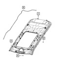 Genuine Mopar Headliner 7QC70TX7AA. Fixed Price $1833.06.
