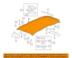 Gm Oem 2011 Hhr Roof Interior Trim-headliner 20846241. Fixed Price $1323.40.