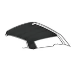 Scott Drake HL-FC-CP-67-BK Headliner, Black, Mercury, Each. Fixed Price $286.95.