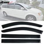 For 08-16 Chrysler Town & Country 08-20 Dodge Grand Caravan Window Visor Tape-on. Fixed Price $26.89.