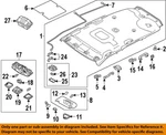 Mitsubishi Oem 14-22 Outlander Phev Roof Interior Trim-headliner Clip 7200C241YA. Fixed Price $5.15.