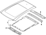 Genuine Nissan Windshield Header 73210-7JA0A. Fixed Price $228.28.