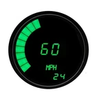 Intellitronix M9222G Led Digital/bar Tachometer, Green. Fixed Price $144.84.