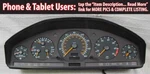 Mercedes W140 S420 S500 Instrument Cluster 1405409648 Oem Replacement From 2000!. Fixed Price $495.00.