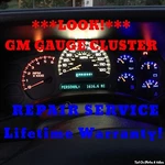 Repair Service 2003-06 Gm Silverado Gauge Cluster Speedometer Instrument + Led. Fixed Price $189.99.