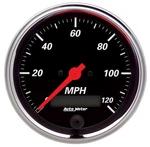 Autometer 1480 Designer Black Speedometer, 3-3/8", 120 Mph Electric. Fixed Price $290.98.