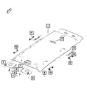 Genuine Mopar Z-axis Clip 68255471AA. Fixed Price $52.67.