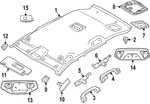 Genuine Bmw Cover Bracket 51-44-9-462-438. Fixed Price $10.65.