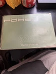 1987 Porsche Owners Drivers Manual Original Oem Factory. Fixed Price $55.00.