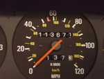 Volvo 240 Instrument Cluster K9800 1989 Dl Wagon 113,671 Miles.. Fixed Price $329.95.