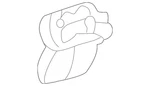 Genuine Mercedes-benz Headliner Cap 163-695-05-30-8G13. Fixed Price $22.44.