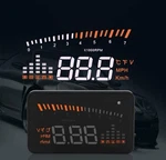 Head Up Display, X5 Obdii Hud 3" Alarm Windscreen Projector. Fixed Price $34.95.