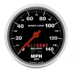 Autometer 3983 Sport-comp Speedometer, 5", 140 Mph Gps. Fixed Price $498.74.