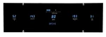 Dakota Digital VFD3-1000-L-Z Universal 4.3" X 14" Rectangle Dash Gauge System. Fixed Price $688.75.