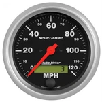 Autometer 3987 Sport-comp Air-core SPEEDOMETER,120 MPH,3-3/8 Inch. Fixed Price $320.99.