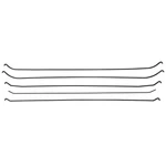 1966-67 Chevelle, Gto, Lemans Headliner Bows Rods 5-PIECES. Fixed Price $62.89.