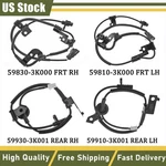 4PCS Rear & Front Left Right Abs Wheel Speed Sensor For Hyundai Azera Sonata. Fixed Price $53.53.